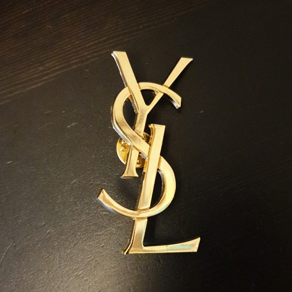 vintage YSL pin